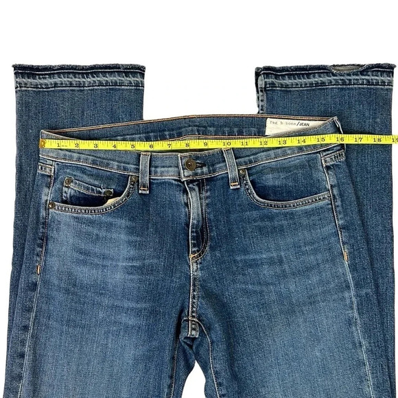 Rag & Bone Lottie Bone Side Slit Raw Hem Jean Size 29 - Picture 7 of 13